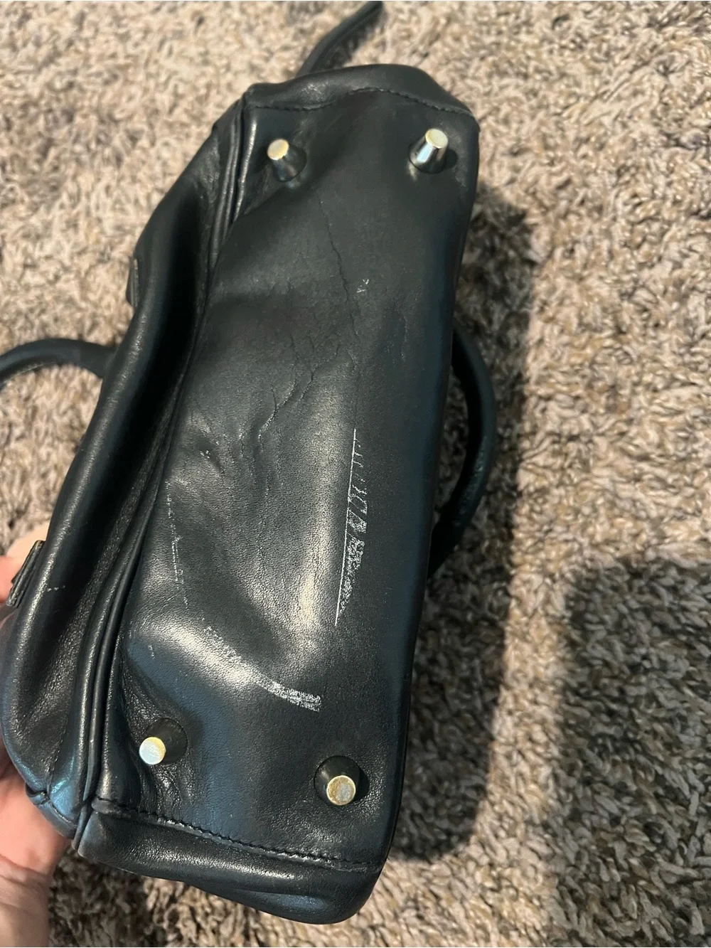 Coach Bonnie Legacy- leather handbag